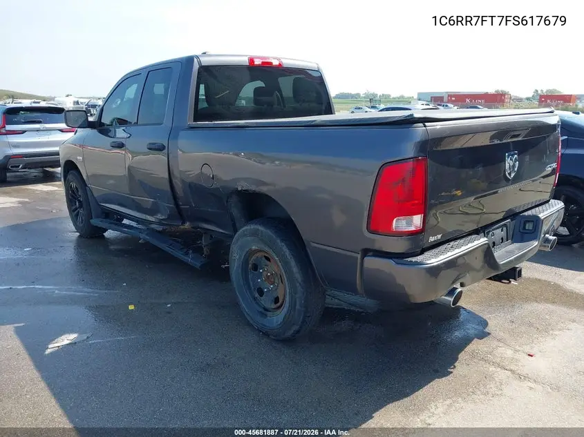 2015 Ram 1500 Express VIN: 1C6RR7FT7FS617679 Lot: 45681887