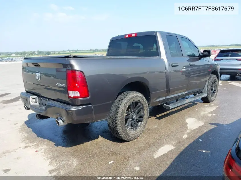 2015 Ram 1500 Express VIN: 1C6RR7FT7FS617679 Lot: 45681887
