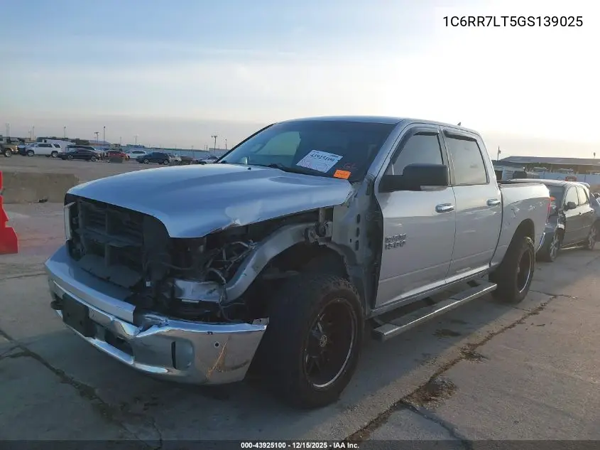 1C6RR7LT5GS139025 2016 Ram 1500 Lone Star