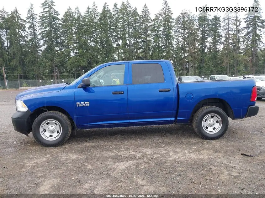 2016 Ram 1500 Tradesman VIN: 1C6RR7KG3GS396172 Lot: 45423690