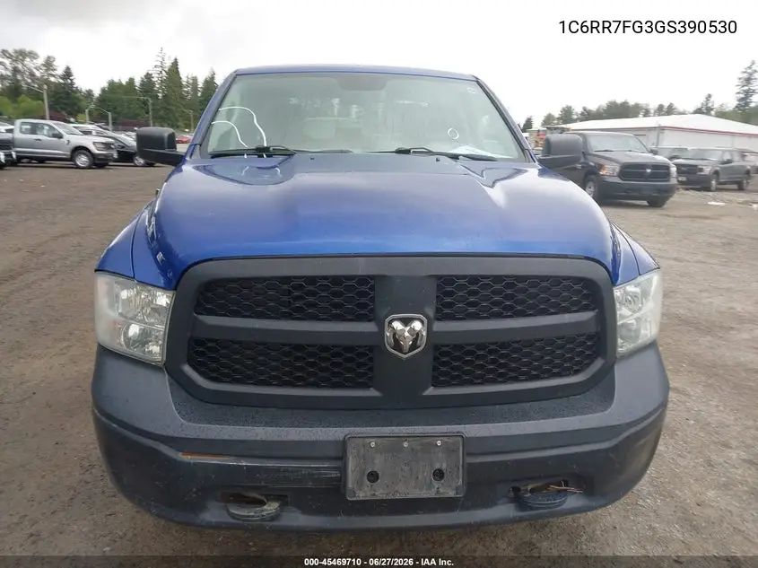 2016 Ram 1500 Tradesman VIN: 1C6RR7FG3GS390530 Lot: 45469710