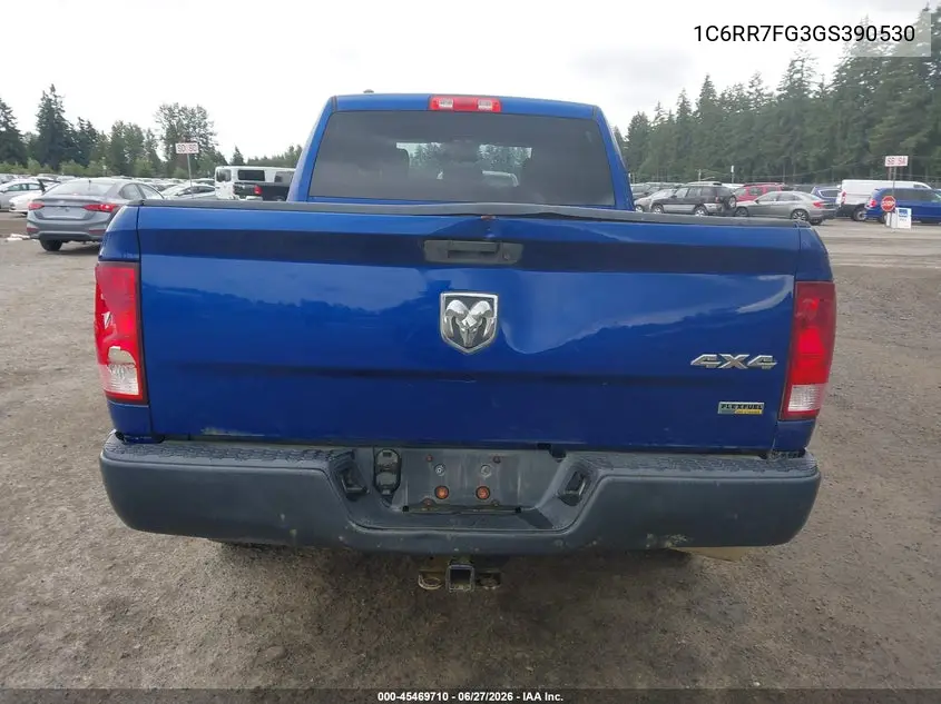 2016 Ram 1500 Tradesman VIN: 1C6RR7FG3GS390530 Lot: 45469710