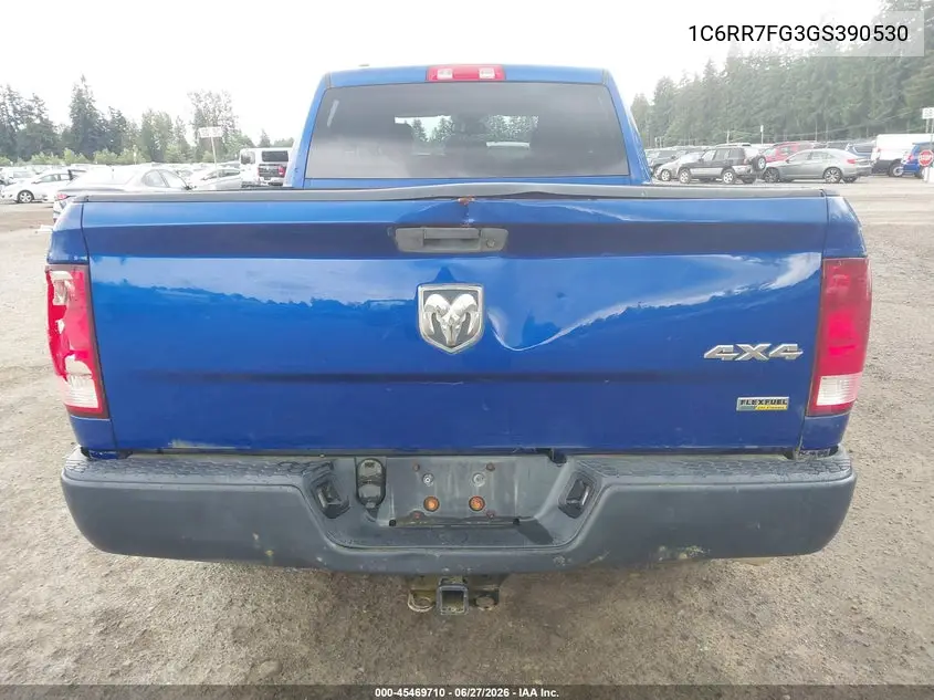 2016 Ram 1500 Tradesman VIN: 1C6RR7FG3GS390530 Lot: 45469710