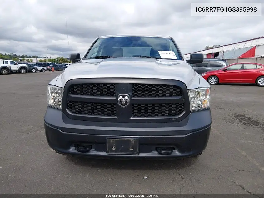 2016 Ram 1500 Tradesman VIN: 1C6RR7FG1GS395998 Lot: 45516947