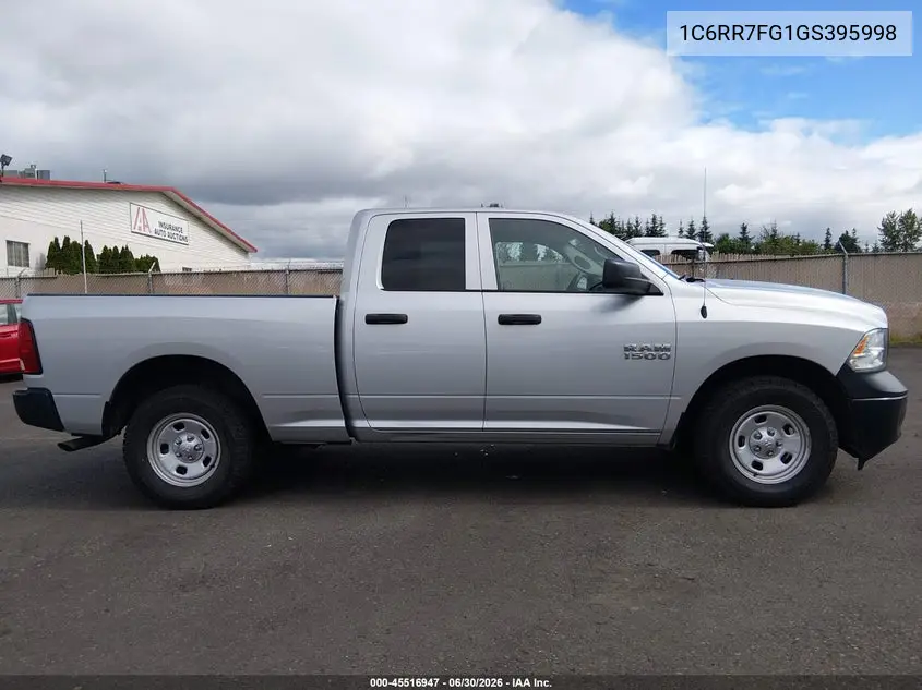 2016 Ram 1500 Tradesman VIN: 1C6RR7FG1GS395998 Lot: 45516947