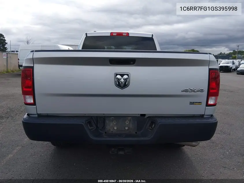 2016 Ram 1500 Tradesman VIN: 1C6RR7FG1GS395998 Lot: 45516947