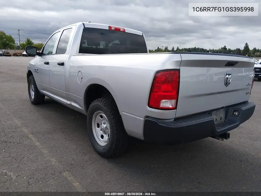 2016 Ram 1500 Tradesman VIN: 1C6RR7FG1GS395998 Lot: 45516947