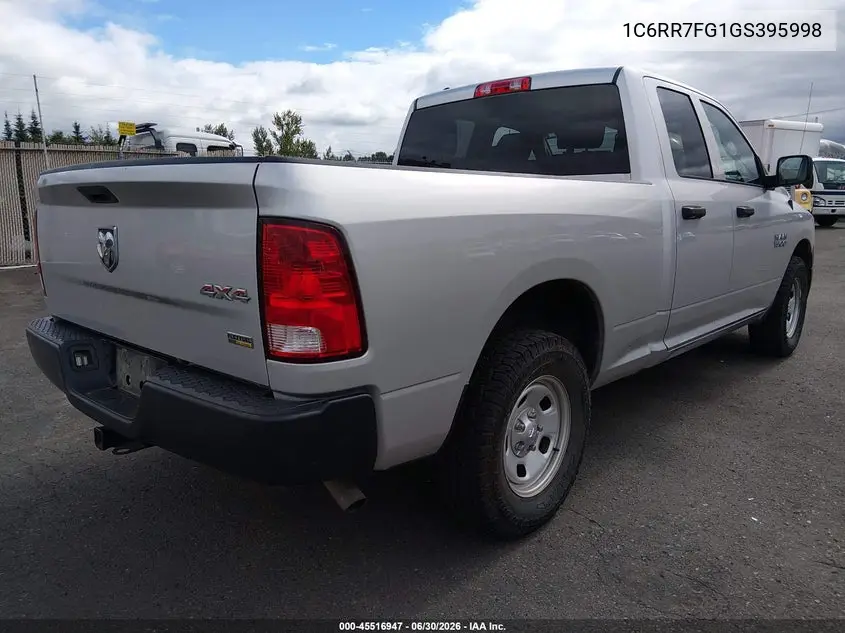 2016 Ram 1500 Tradesman VIN: 1C6RR7FG1GS395998 Lot: 45516947