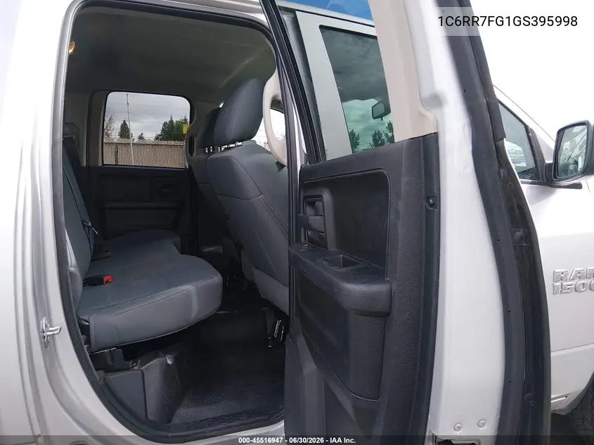 2016 Ram 1500 Tradesman VIN: 1C6RR7FG1GS395998 Lot: 45516947