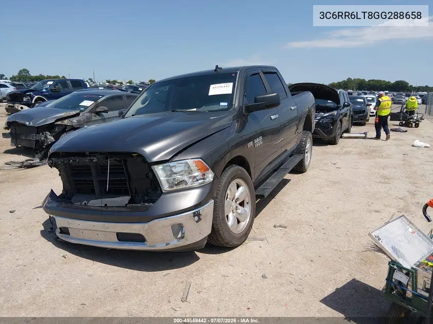 2016 Ram 1500 Big Horn VIN: 3C6RR6LT8GG288658 Lot: 45558442