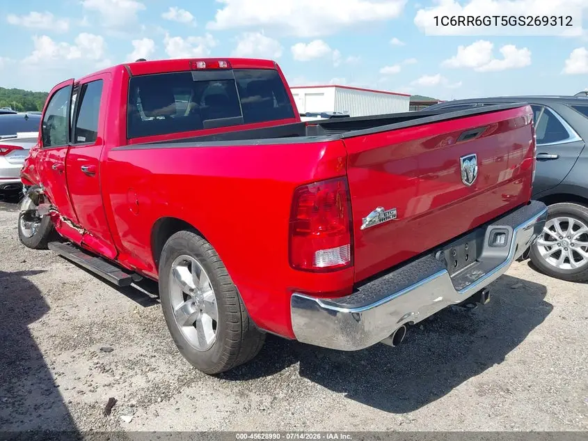 2016 Ram 1500 Big Horn VIN: 1C6RR6GT5GS269312 Lot: 45628990