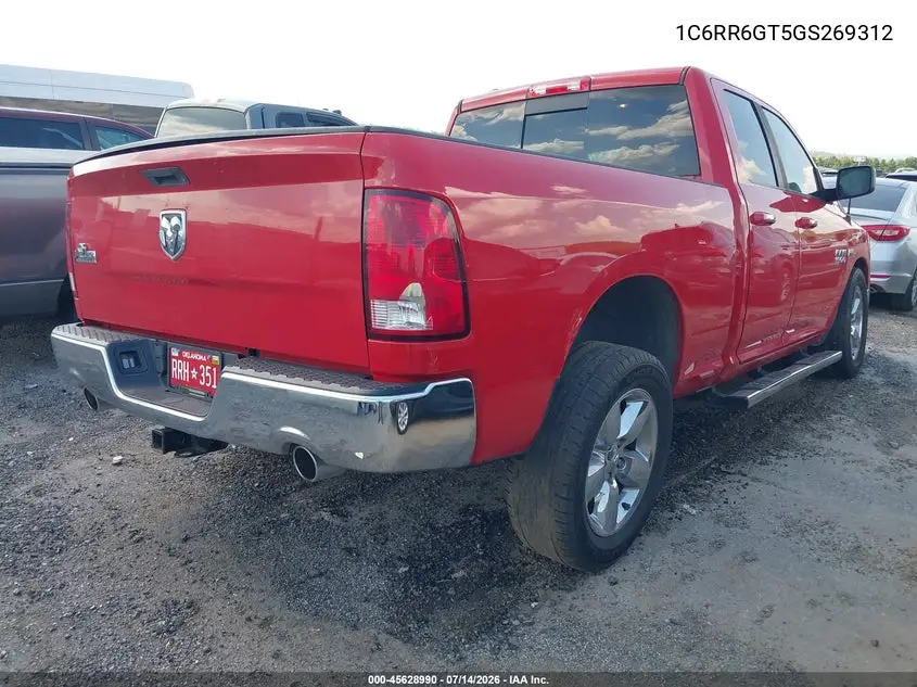 2016 Ram 1500 Big Horn VIN: 1C6RR6GT5GS269312 Lot: 45628990