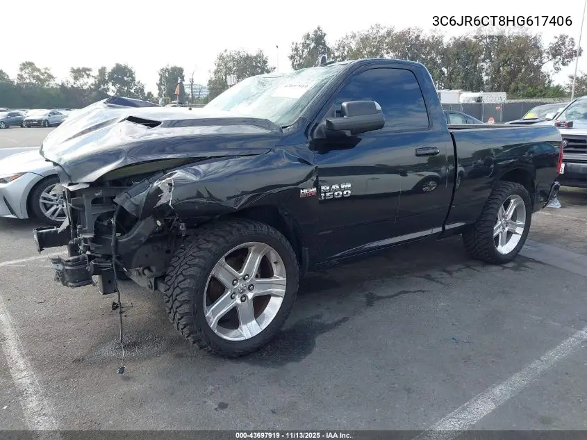 3C6JR6CT8HG617406 2017 Ram 1500 Sport 4X2 6'4 Box