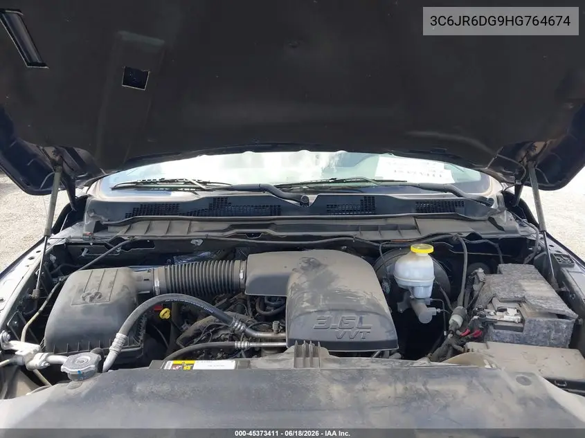 2017 Ram 1500 Tradesman 4X2 8' Box VIN: 3C6JR6DG9HG764674 Lot: 45373411