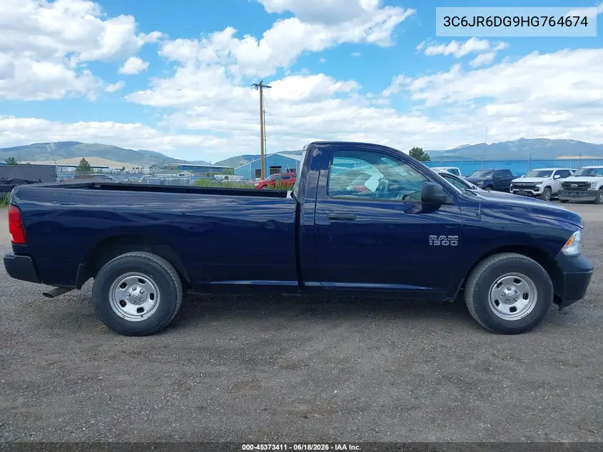2017 Ram 1500 Tradesman 4X2 8' Box VIN: 3C6JR6DG9HG764674 Lot: 45373411