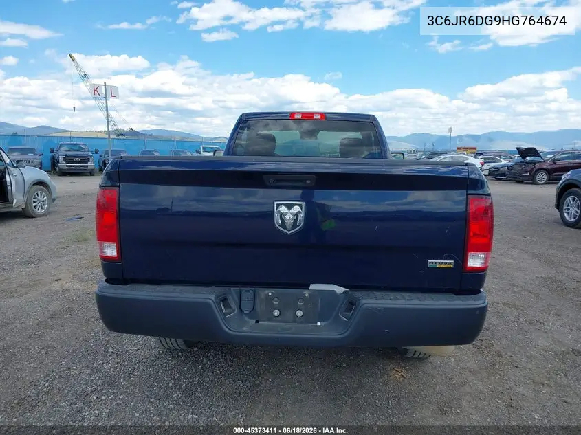 2017 Ram 1500 Tradesman 4X2 8' Box VIN: 3C6JR6DG9HG764674 Lot: 45373411