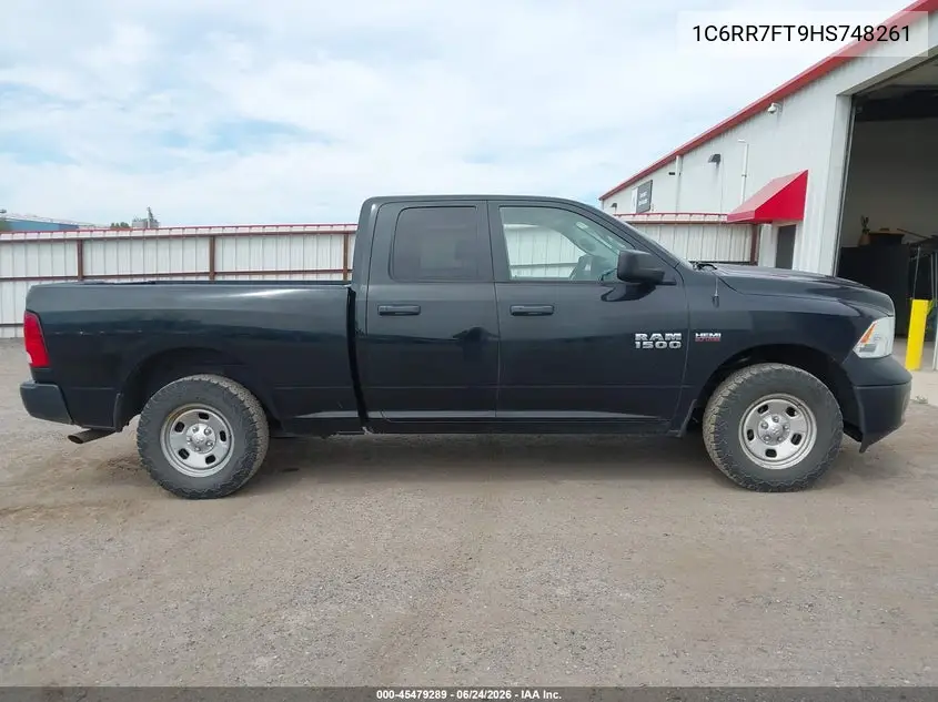 2017 Ram 1500 Tradesman 4X4 6'4 Box VIN: 1C6RR7FT9HS748261 Lot: 45479289