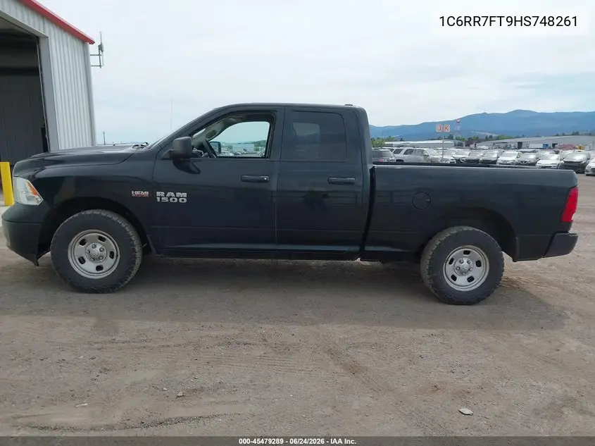 2017 Ram 1500 Tradesman 4X4 6'4 Box VIN: 1C6RR7FT9HS748261 Lot: 45479289