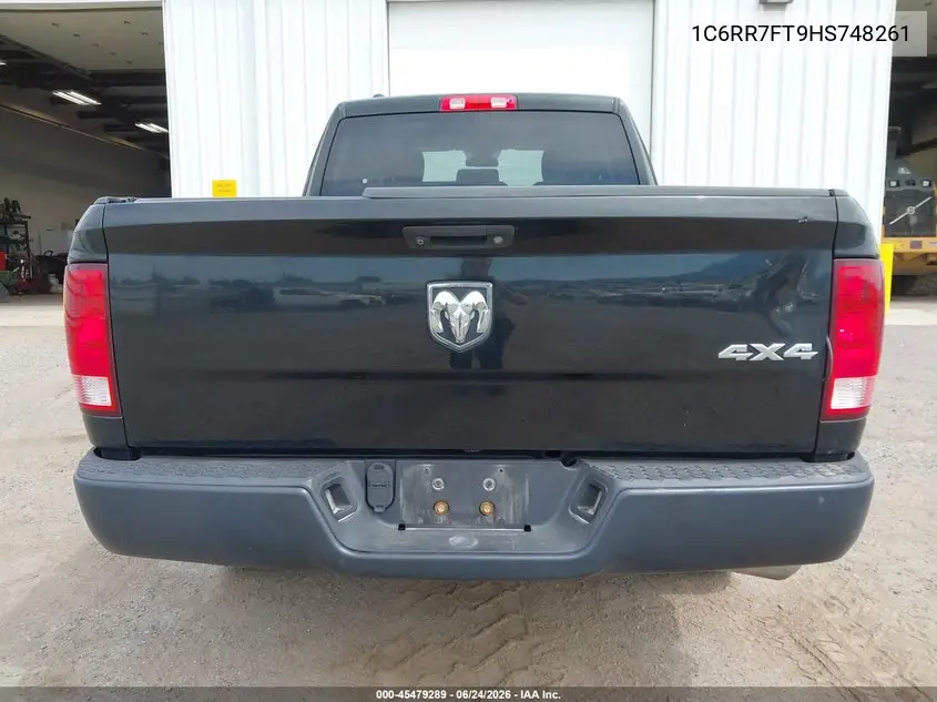 2017 Ram 1500 Tradesman 4X4 6'4 Box VIN: 1C6RR7FT9HS748261 Lot: 45479289