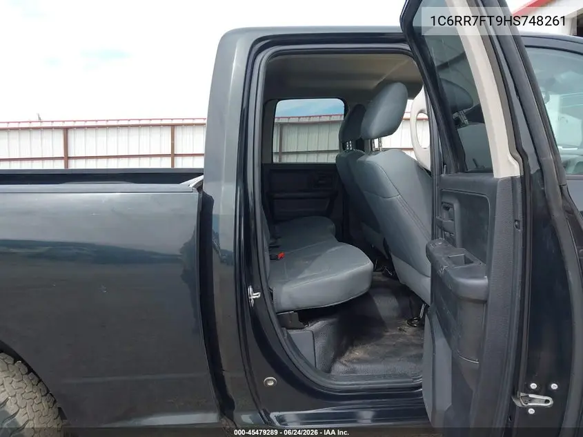 2017 Ram 1500 Tradesman 4X4 6'4 Box VIN: 1C6RR7FT9HS748261 Lot: 45479289