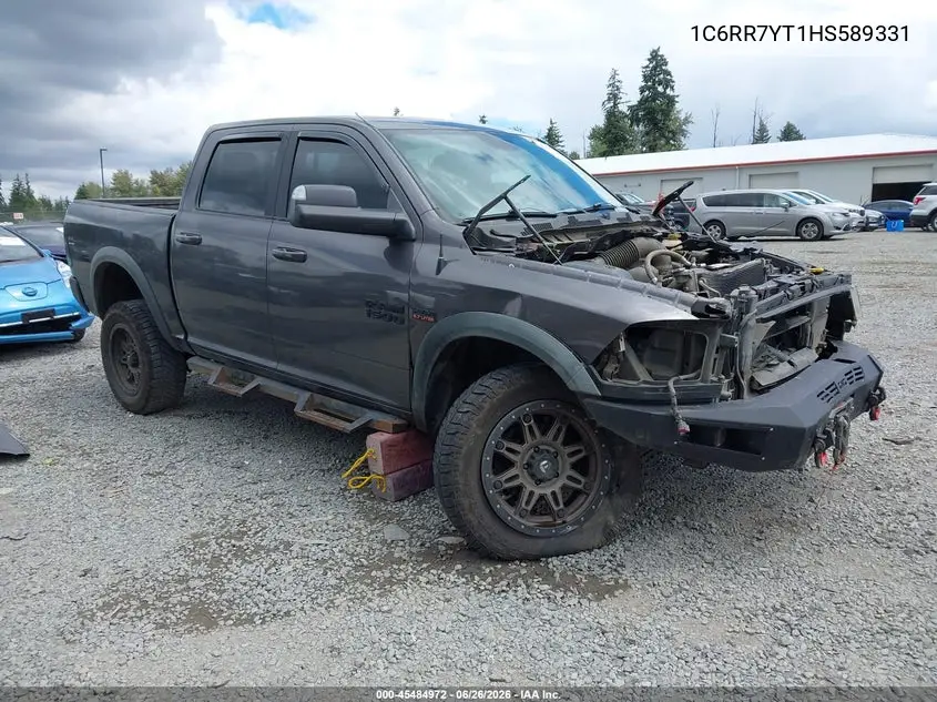 2017 Ram 1500 Rebel 4X4 5'7 Box VIN: 1C6RR7YT1HS589331 Lot: 45484972