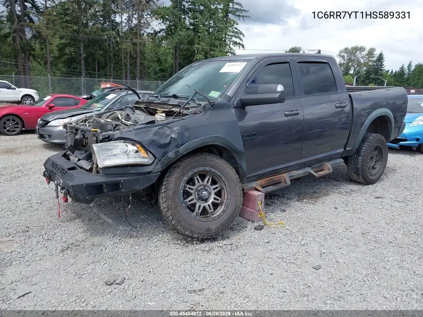 2017 Ram 1500 Rebel 4X4 5'7 Box VIN: 1C6RR7YT1HS589331 Lot: 45484972