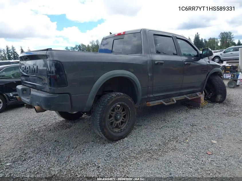 2017 Ram 1500 Rebel 4X4 5'7 Box VIN: 1C6RR7YT1HS589331 Lot: 45484972