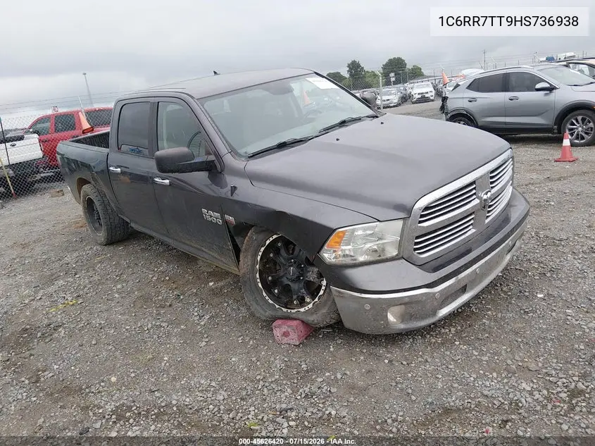 2017 Ram 1500 Big Horn 4X4 6'4 Box VIN: 1C6RR7TT9HS736938 Lot: 45626420
