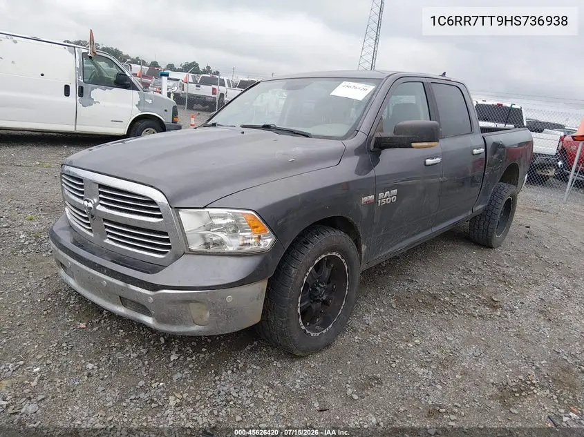 2017 Ram 1500 Big Horn 4X4 6'4 Box VIN: 1C6RR7TT9HS736938 Lot: 45626420