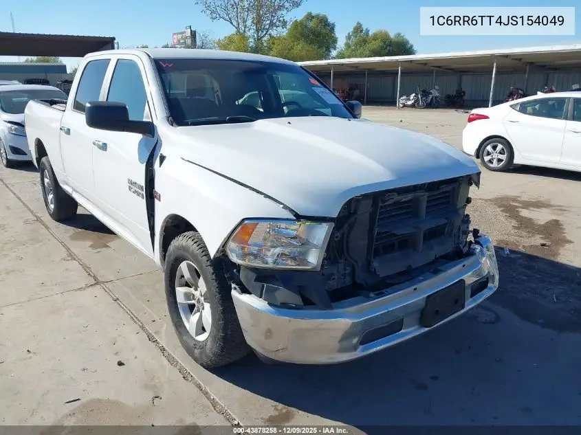 1C6RR6TT4JS154049 2018 Ram 1500 Slt 4X2 6'4 Box