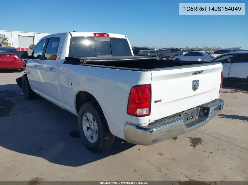 1C6RR6TT4JS154049 2018 Ram 1500 Slt 4X2 6'4 Box
