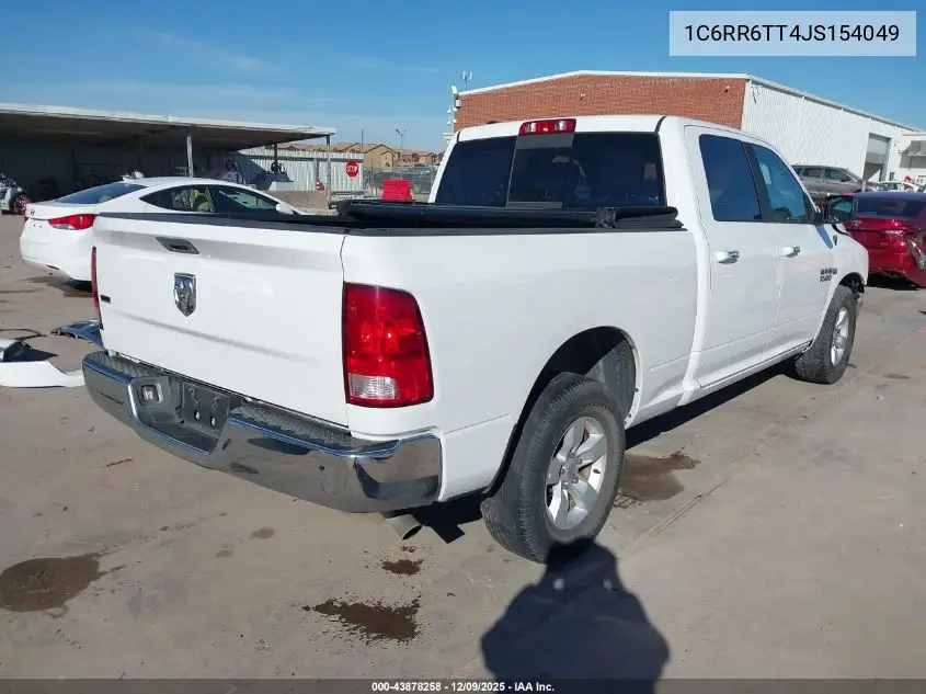 1C6RR6TT4JS154049 2018 Ram 1500 Slt 4X2 6'4 Box