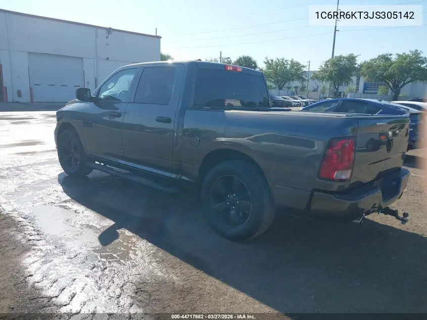 1C6RR6KT3JS305142 2018 Ram 1500 Express 4X2 5'7 Box