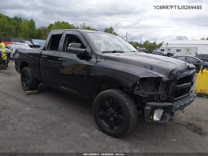 2018 Ram 1500 St VIN: 1C6RR7FT5JS269485 Lot: 45205912