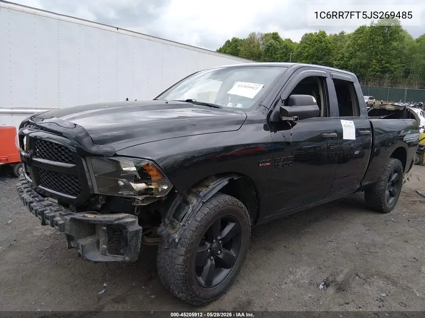 2018 Ram 1500 St VIN: 1C6RR7FT5JS269485 Lot: 45205912