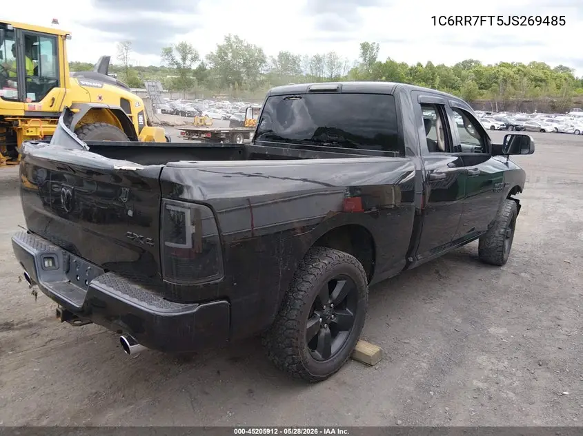 2018 Ram 1500 St VIN: 1C6RR7FT5JS269485 Lot: 45205912
