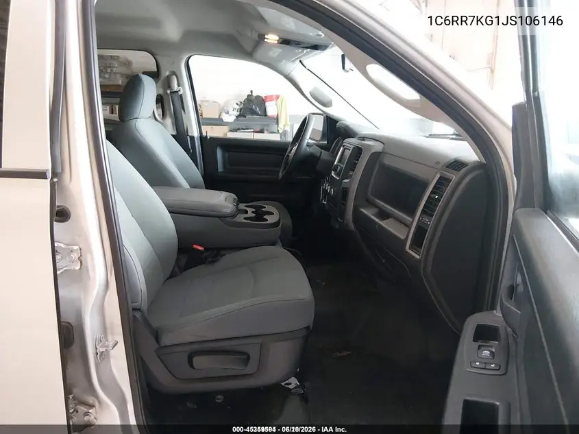 2018 Ram 1500 Tradesman 4X4 5'7 Box VIN: 1C6RR7KG1JS106146 Lot: 45359504