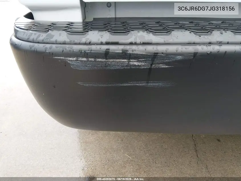 2018 Ram 1500 Tradesman 4X2 8' Box VIN: 3C6JR6DG7JG318156 Lot: 45393075