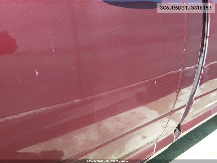 2018 Ram 1500 Tradesman 4X2 8' Box VIN: 3C6JR6DG1JG318153 Lot: 45422640