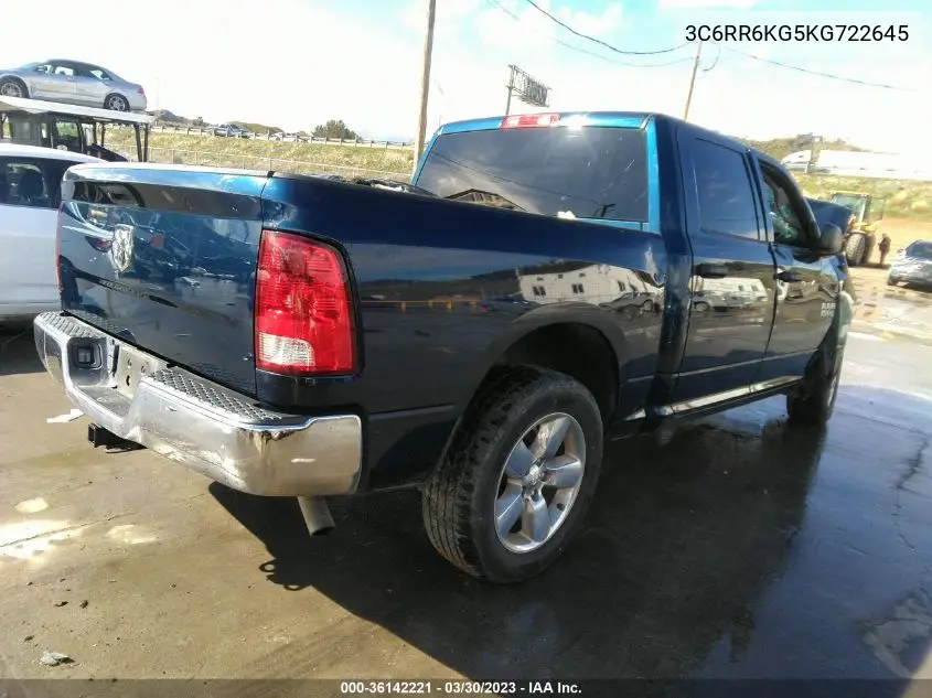 3C6RR6KG5KG722645 2019 Ram 1500 Classic Tradesman 4X2 5'7" Box