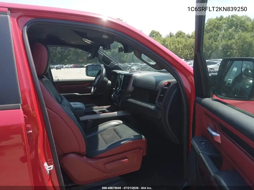 2019 Ram 1500 Rebel 4X4 5'7 Box VIN: 1C6SRFLT2KN839250 Lot: 45675048