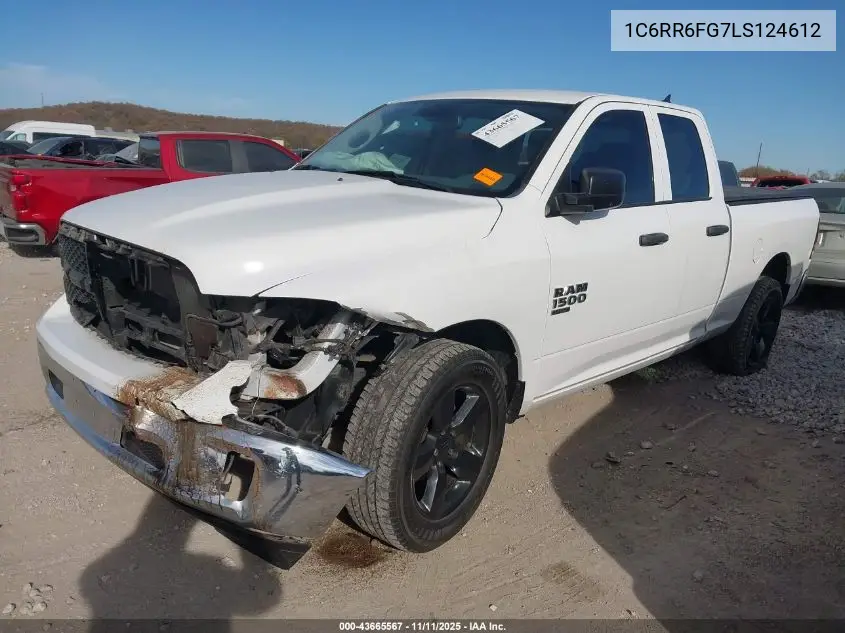 1C6RR6FG7LS124612 2020 Ram 1500 Classic Tradesman 4X2 6'4 Box