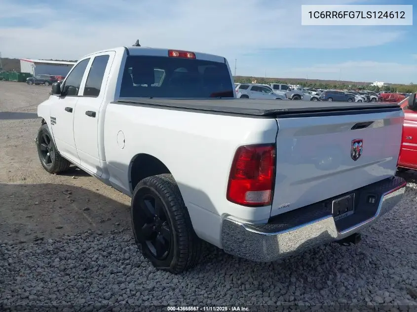 1C6RR6FG7LS124612 2020 Ram 1500 Classic Tradesman 4X2 6'4 Box
