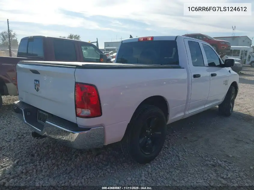 1C6RR6FG7LS124612 2020 Ram 1500 Classic Tradesman 4X2 6'4 Box
