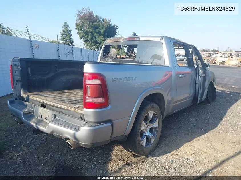 1C6SRFJM5LN324529 2020 Ram 1500 Laramie 4X4 5'7 Box
