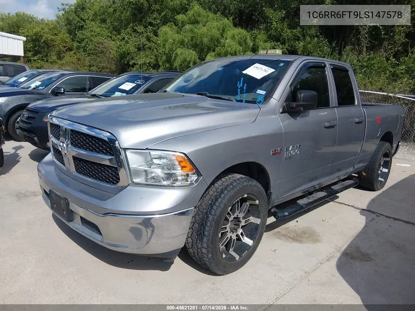 2020 Ram 1500 Classic Tradesman 4X2 6'4 Box VIN: 1C6RR6FT9LS147578 Lot: 45621281