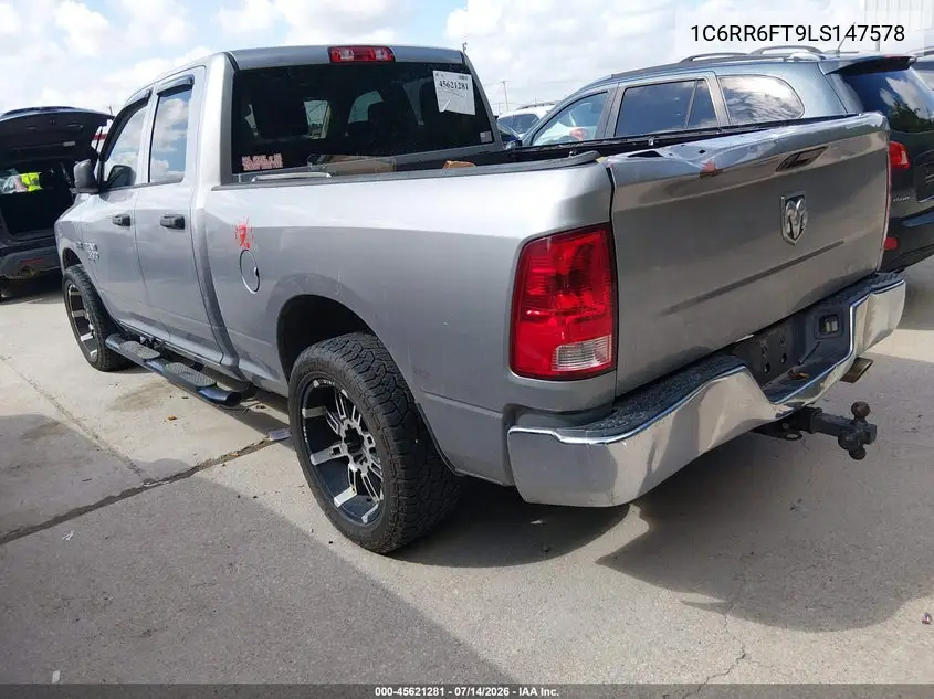 2020 Ram 1500 Classic Tradesman 4X2 6'4 Box VIN: 1C6RR6FT9LS147578 Lot: 45621281