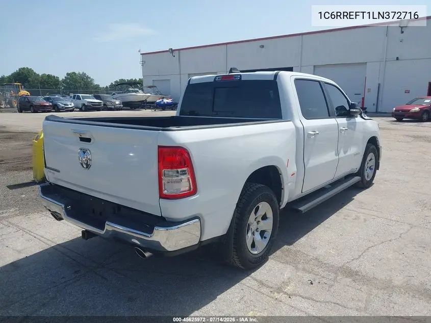 2020 Ram 1500 Big Horn 4X2 5'7 Box VIN: 1C6RREFT1LN372716 Lot: 45625972