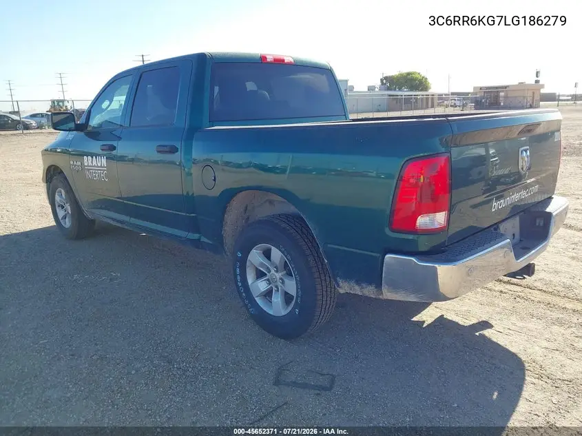 2020 Ram 1500 Classic Tradesman 4X2 5'7 Box VIN: 3C6RR6KG7LG186279 Lot: 45652371