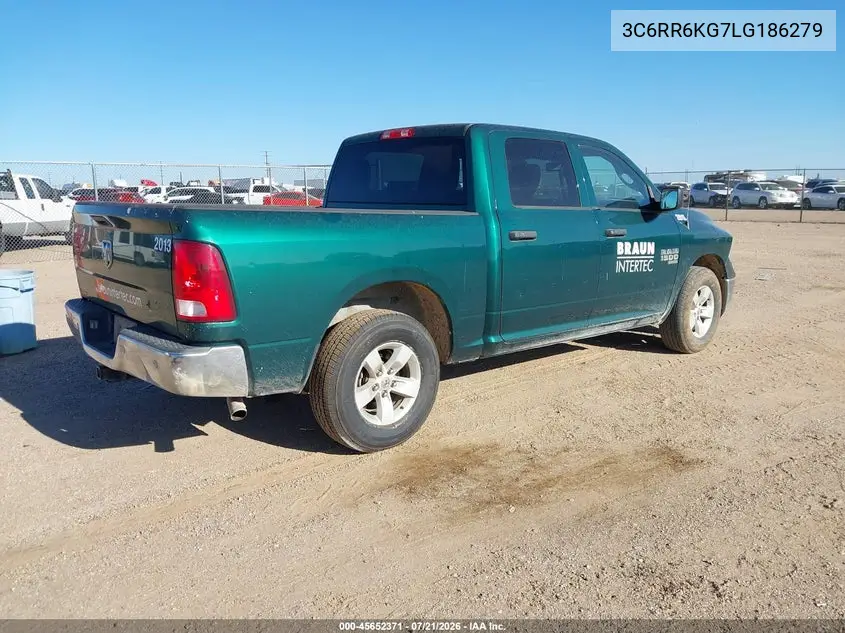 2020 Ram 1500 Classic Tradesman 4X2 5'7 Box VIN: 3C6RR6KG7LG186279 Lot: 45652371